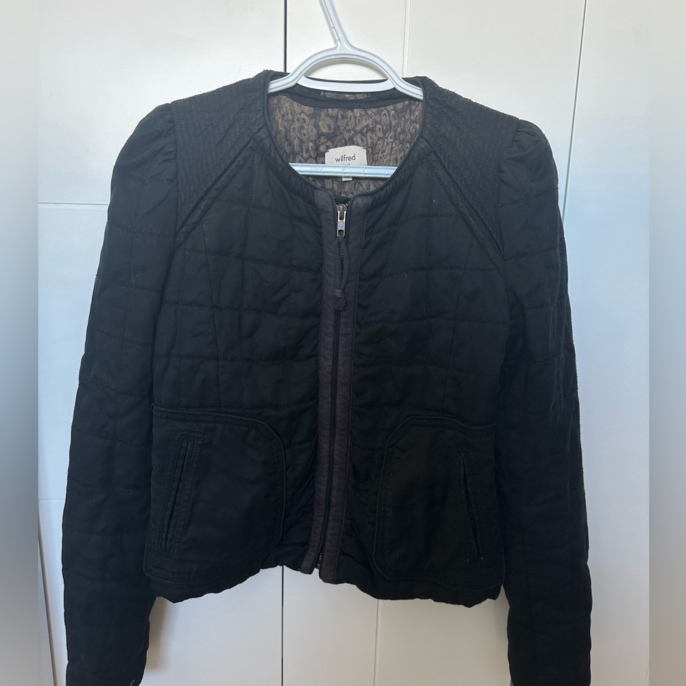 Wilfred Crop Quilted Jacket